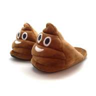 Тапочки Смайлы Emoji Mr. Poo - Тапочки Смайлы Emoji Mr. Poo