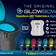 Подсветка для унитаза с датчиком движения Glowbowl - Подсветка для унитаза с датчиком движения Glowbowl