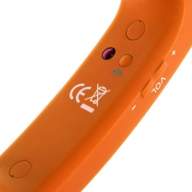 Телефонная ретро трубка для смартфона оранжевая - Телефонная ретро трубка для смартфона оранжевая